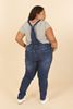 Picture of PLUS SIZE STRETCH DENIM OVERALL